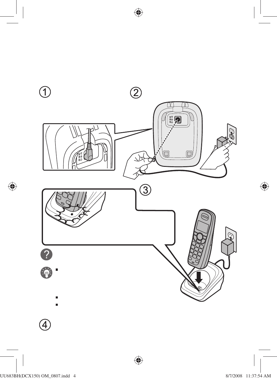 Uniden DCX150 Series User Manual | Page 5 / 24