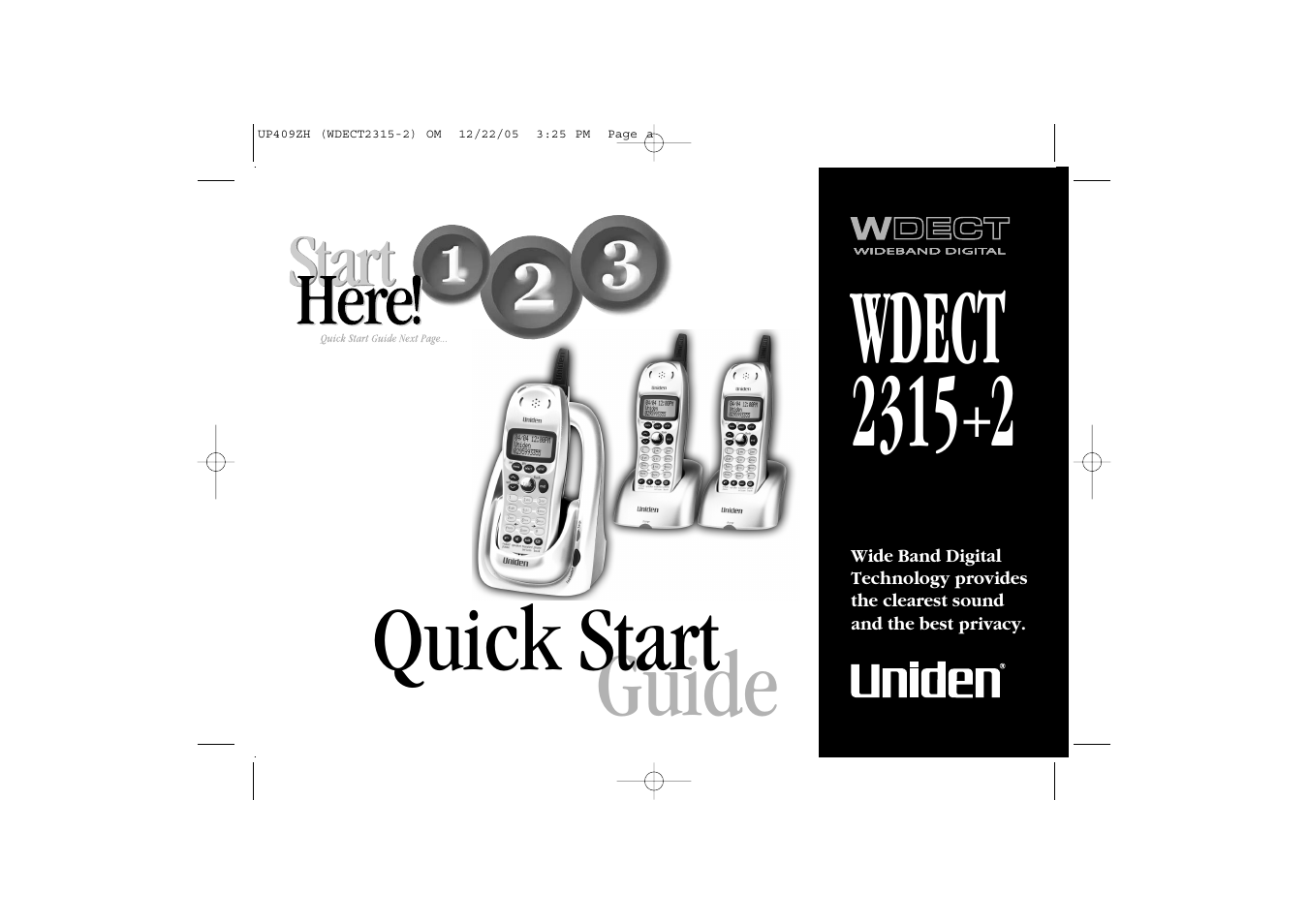 Uniden 2315+2 User Manual | 60 pages