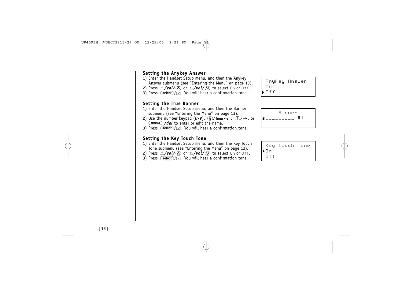 Uniden 2315+2 User Manual | Page 22 / 60