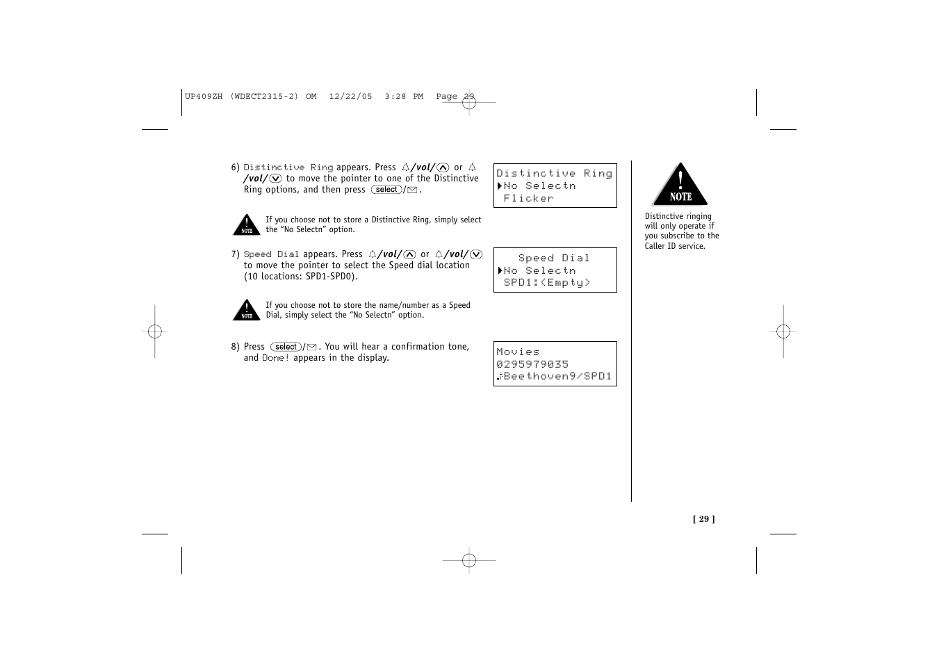 Uniden 2315+2 User Manual | Page 35 / 60