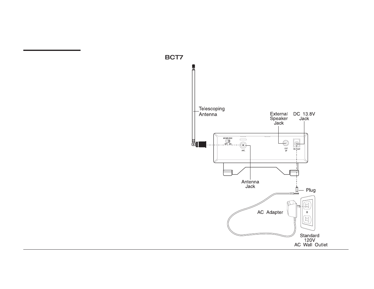Base installation 27 | Uniden BcT7 User Manual | Page 27 / 39