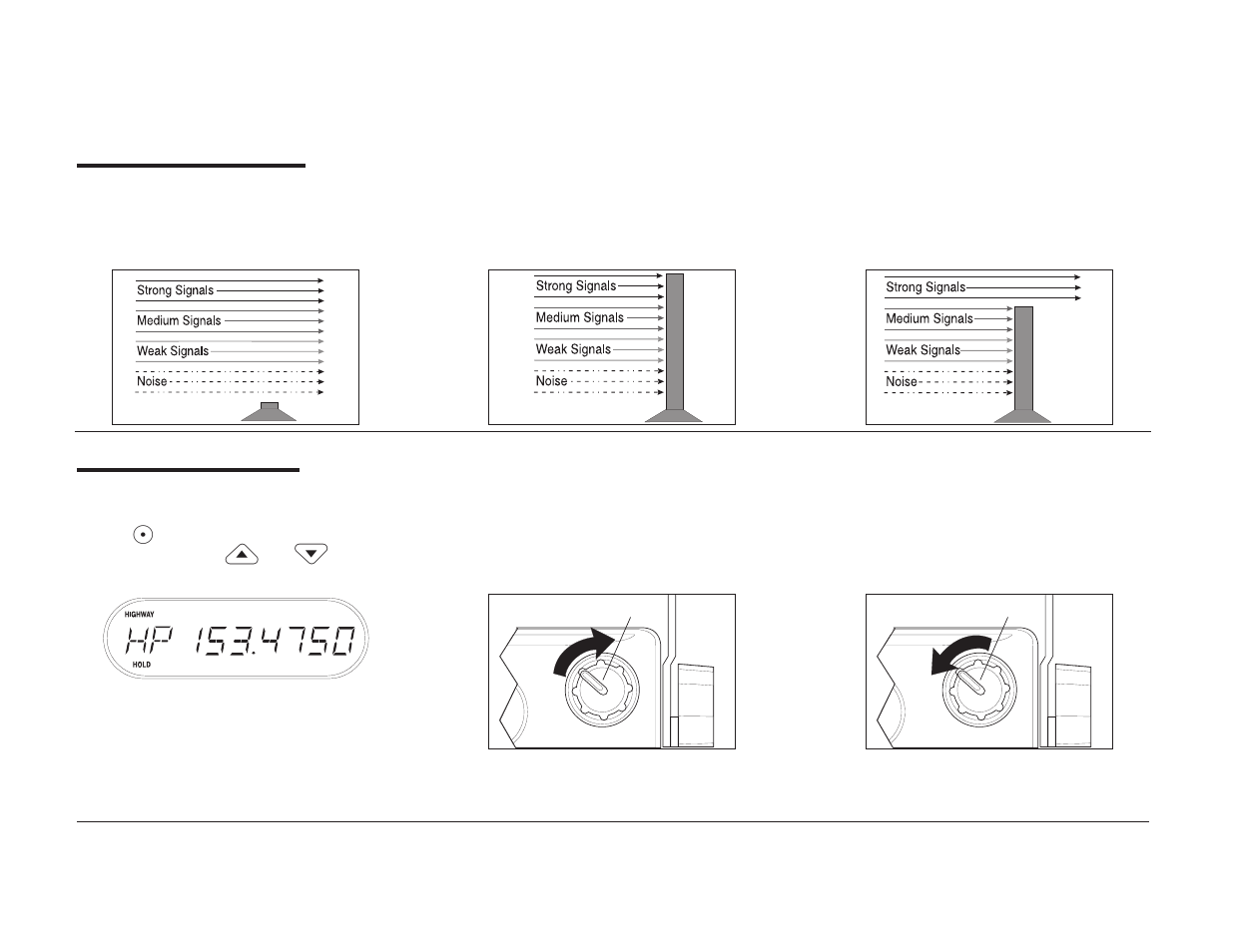How squelch works 8, Setting the squelch 8 | Uniden BcT7 User Manual | Page 8 / 39
