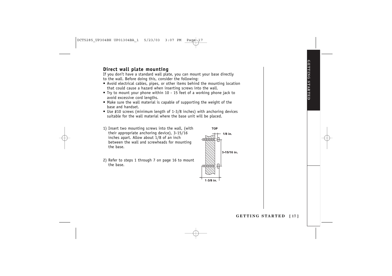 Uniden DCT5285 User Manual | Page 19 / 84
