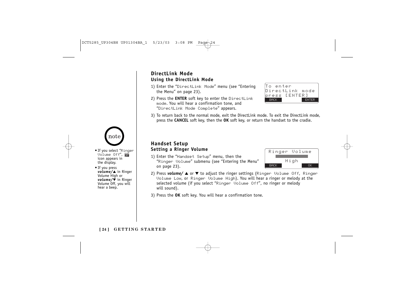 Uniden DCT5285 User Manual | Page 26 / 84