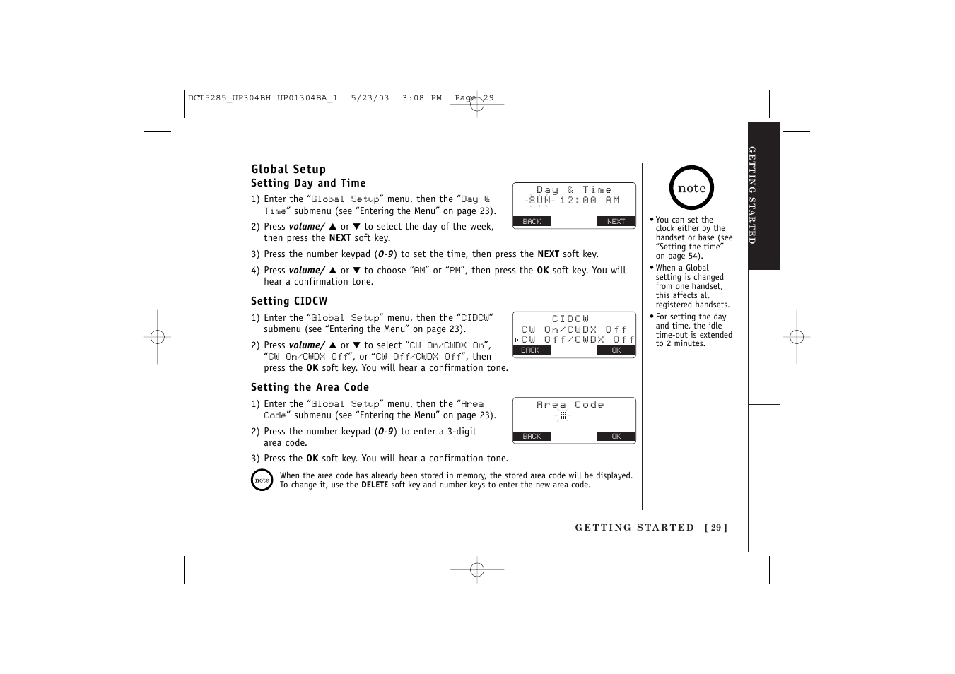 Uniden DCT5285 User Manual | Page 31 / 84
