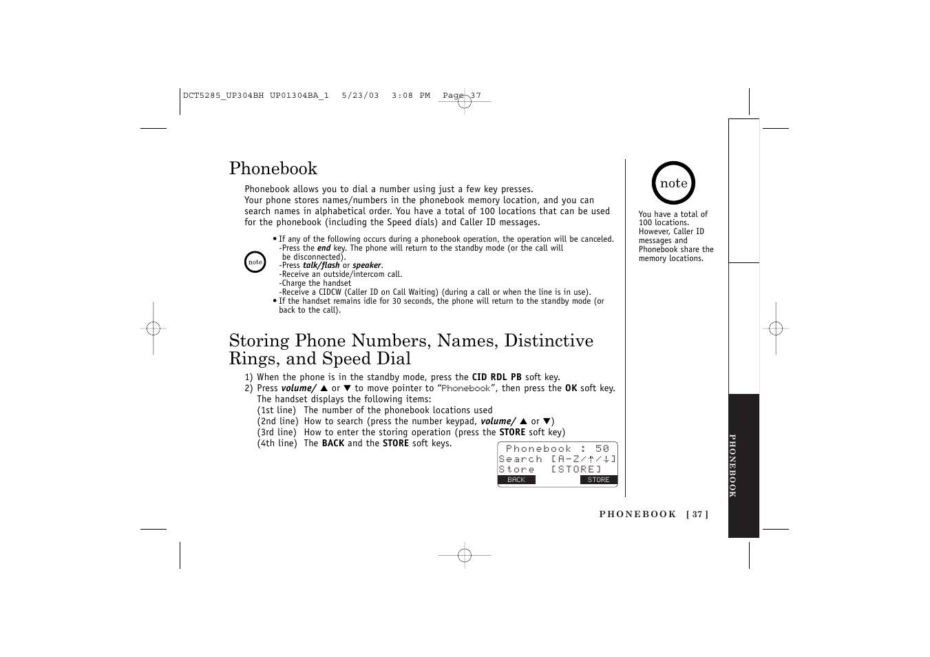 Uniden DCT5285 User Manual | Page 39 / 84