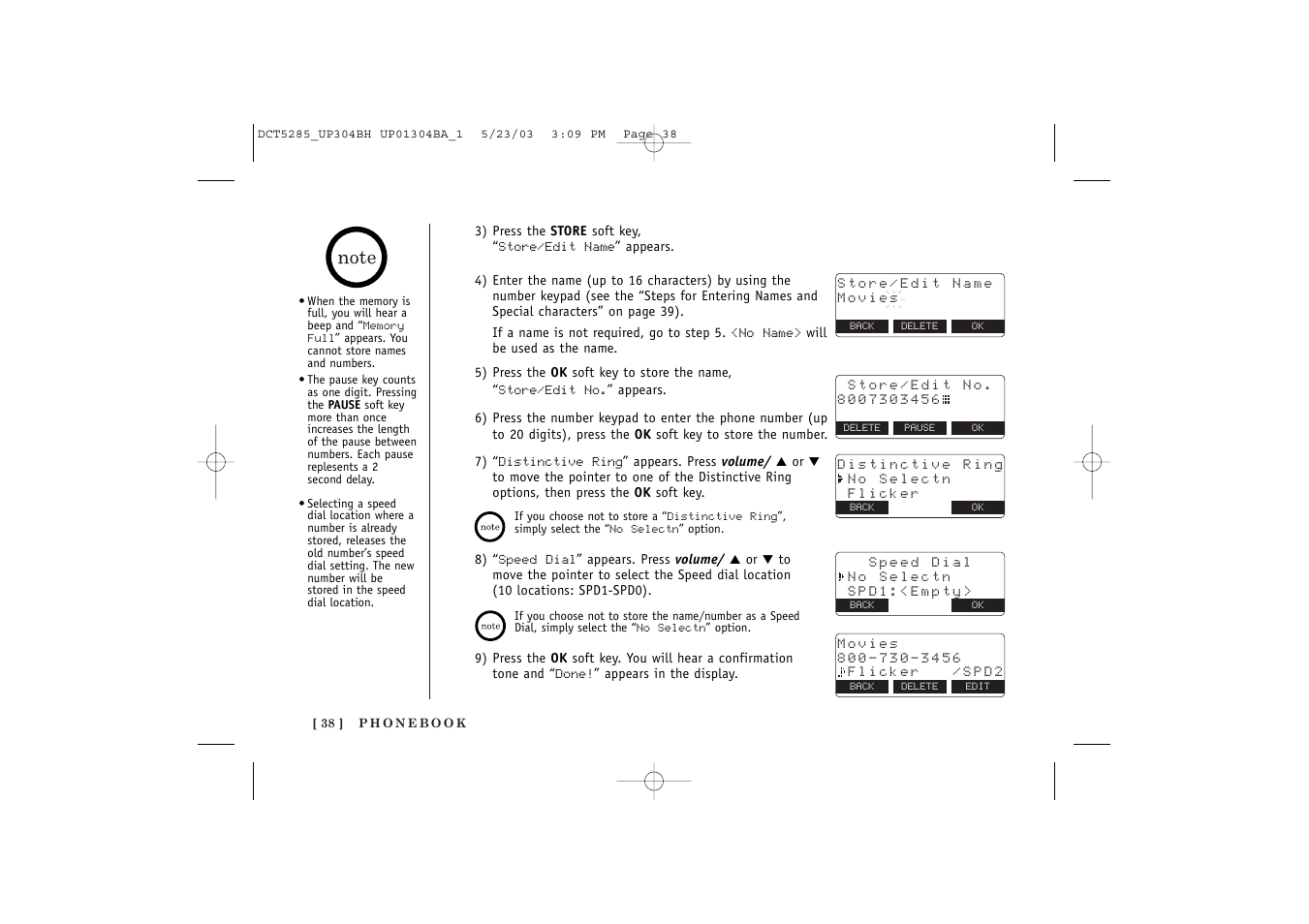 Uniden DCT5285 User Manual | Page 40 / 84
