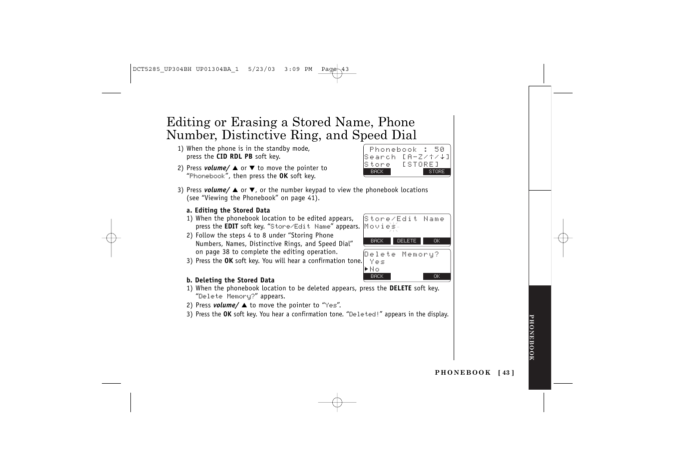 Uniden DCT5285 User Manual | Page 45 / 84