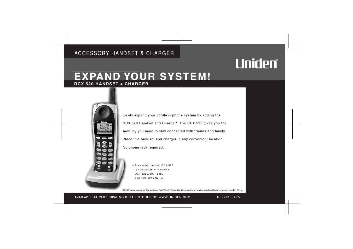 Uniden DCT5285 User Manual | Page 84 / 84