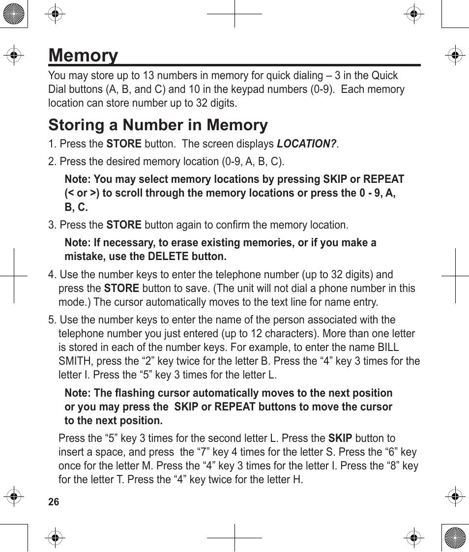 Uniden 1380 User Manual | Page 26 / 44