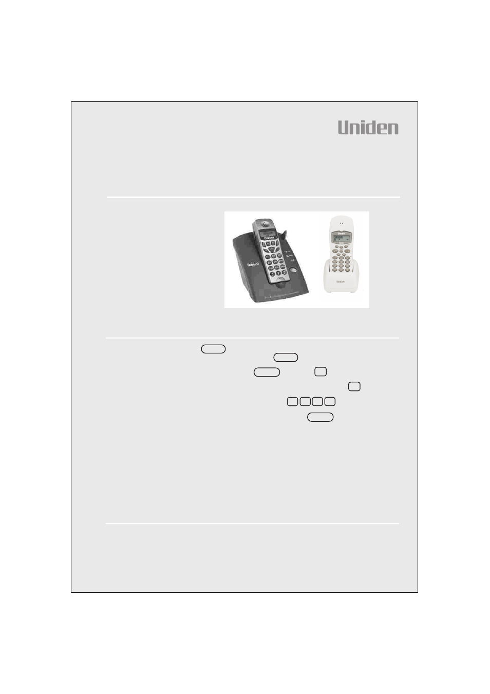 Uniden DECT 1802 User Manual | 1 page