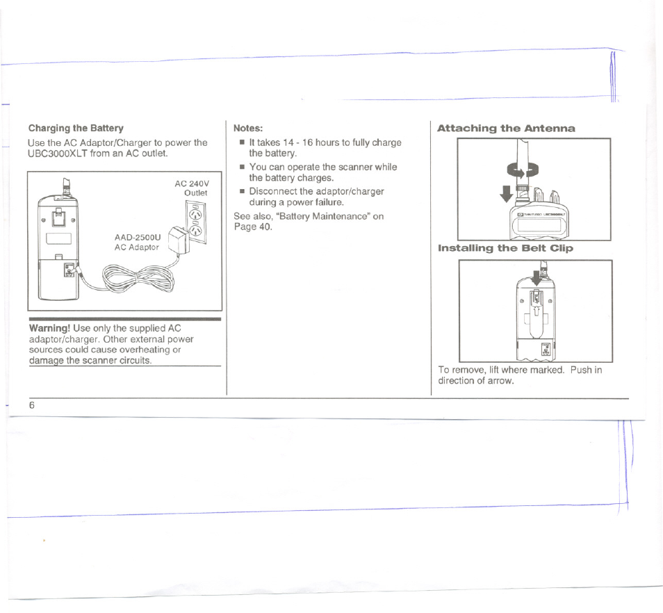 Uniden UBC3000XLT User Manual | Page 10 / 50