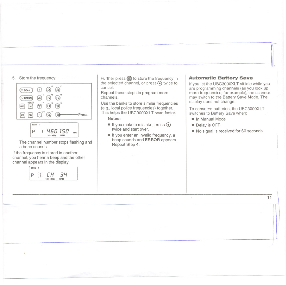 Ch 3h | Uniden UBC3000XLT User Manual | Page 15 / 50