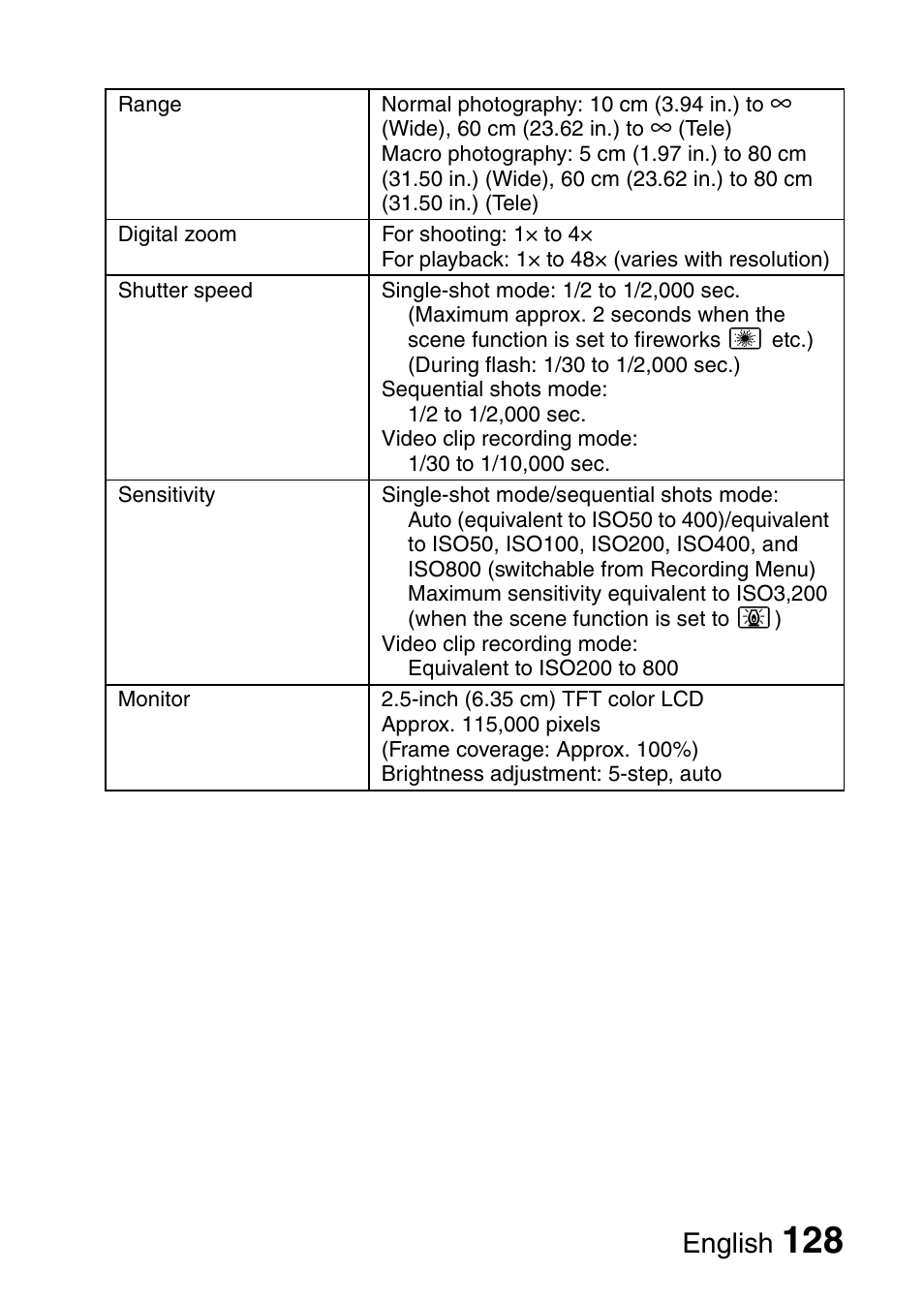 English | Uniden UDC-7M User Manual | Page 134 / 140