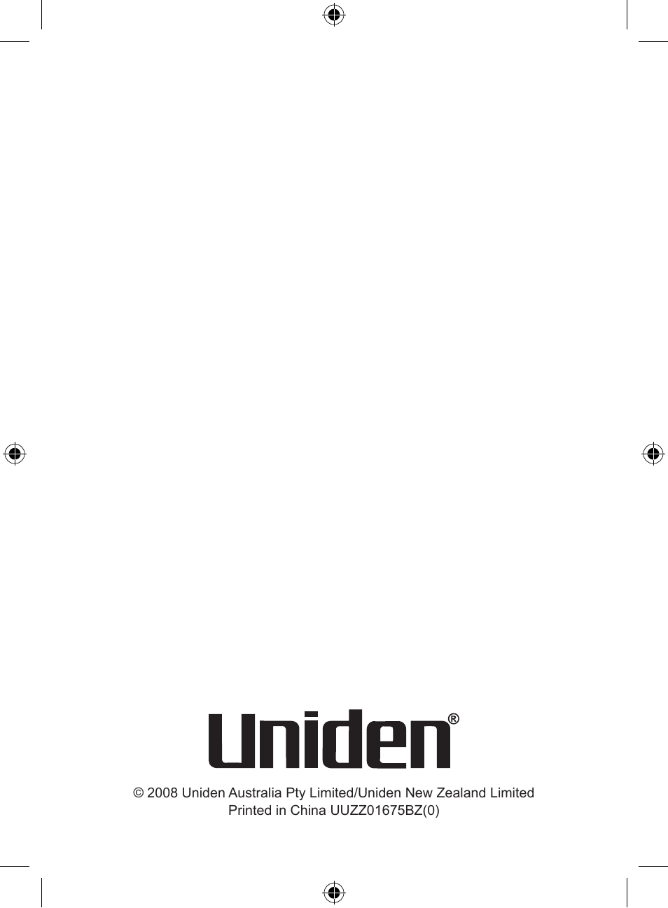 Uniden DSS8905 User Manual | Page 24 / 24