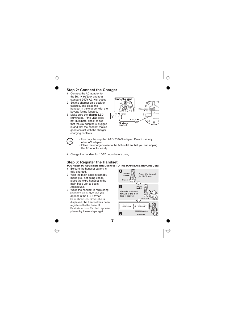Uniden DSS7805 User Manual | Page 4 / 8
