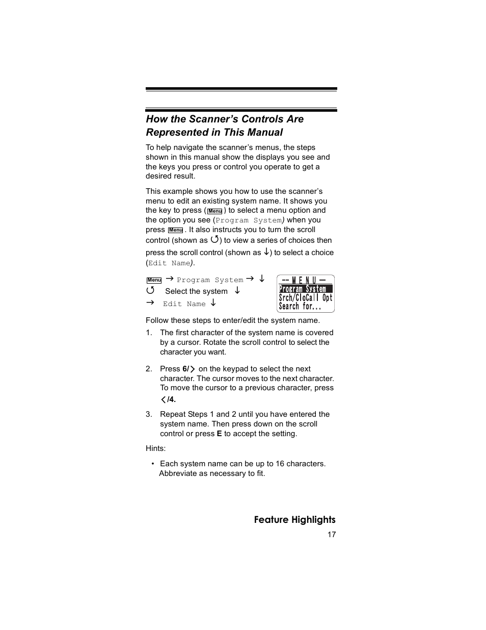 Uniden BR330T User Manual | Page 17 / 156