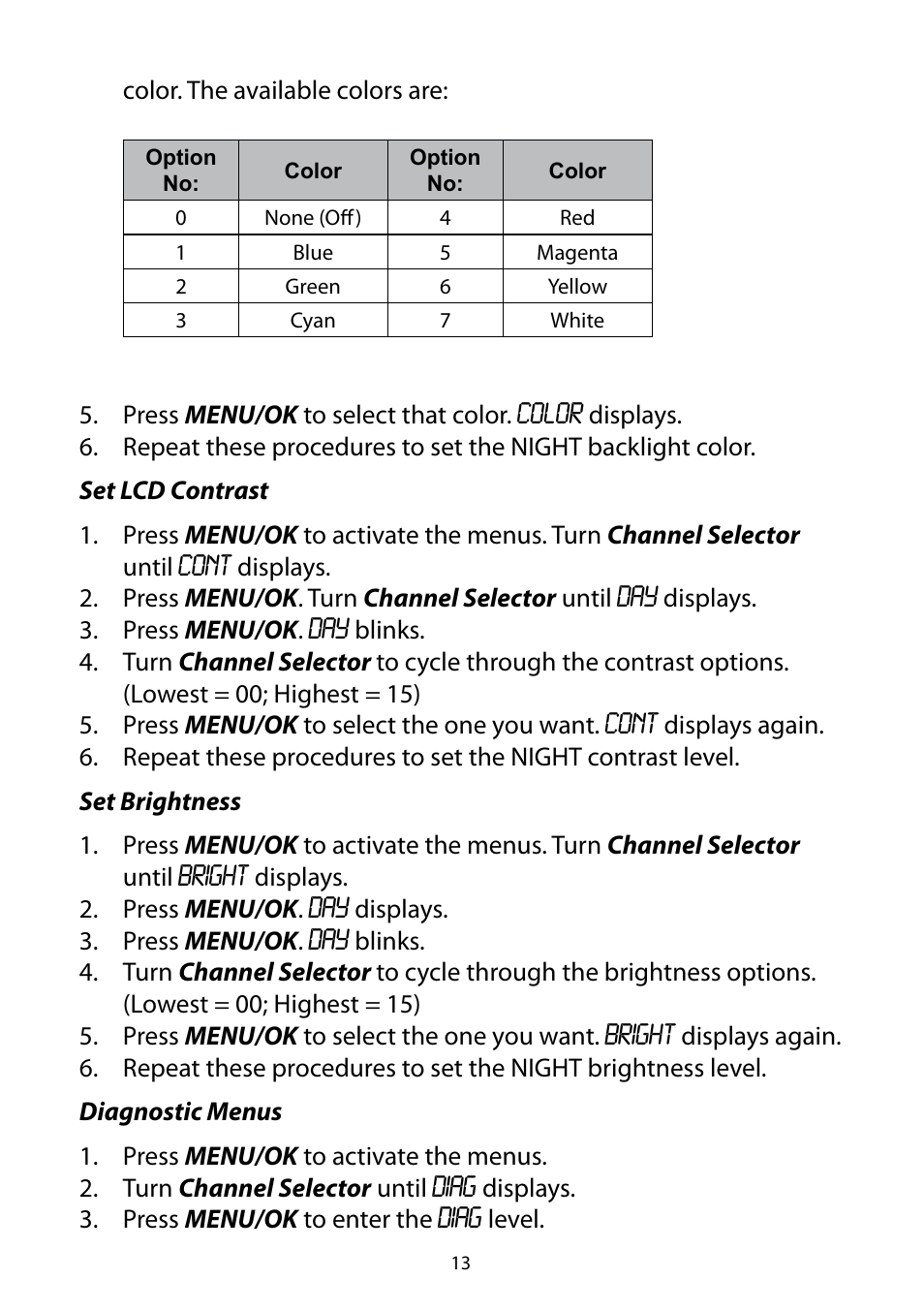 Uniden 880 User Manual | Page 13 / 22