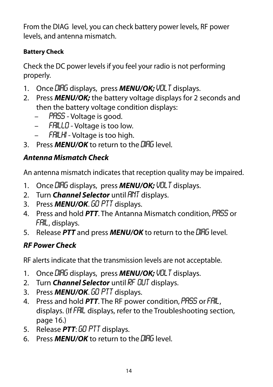 Uniden 880 User Manual | Page 14 / 22