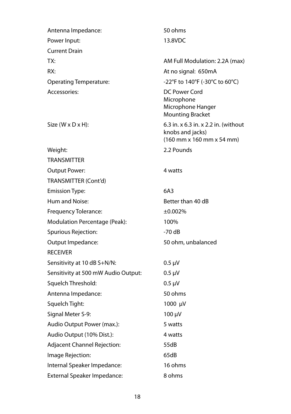 Uniden 880 User Manual | Page 18 / 22
