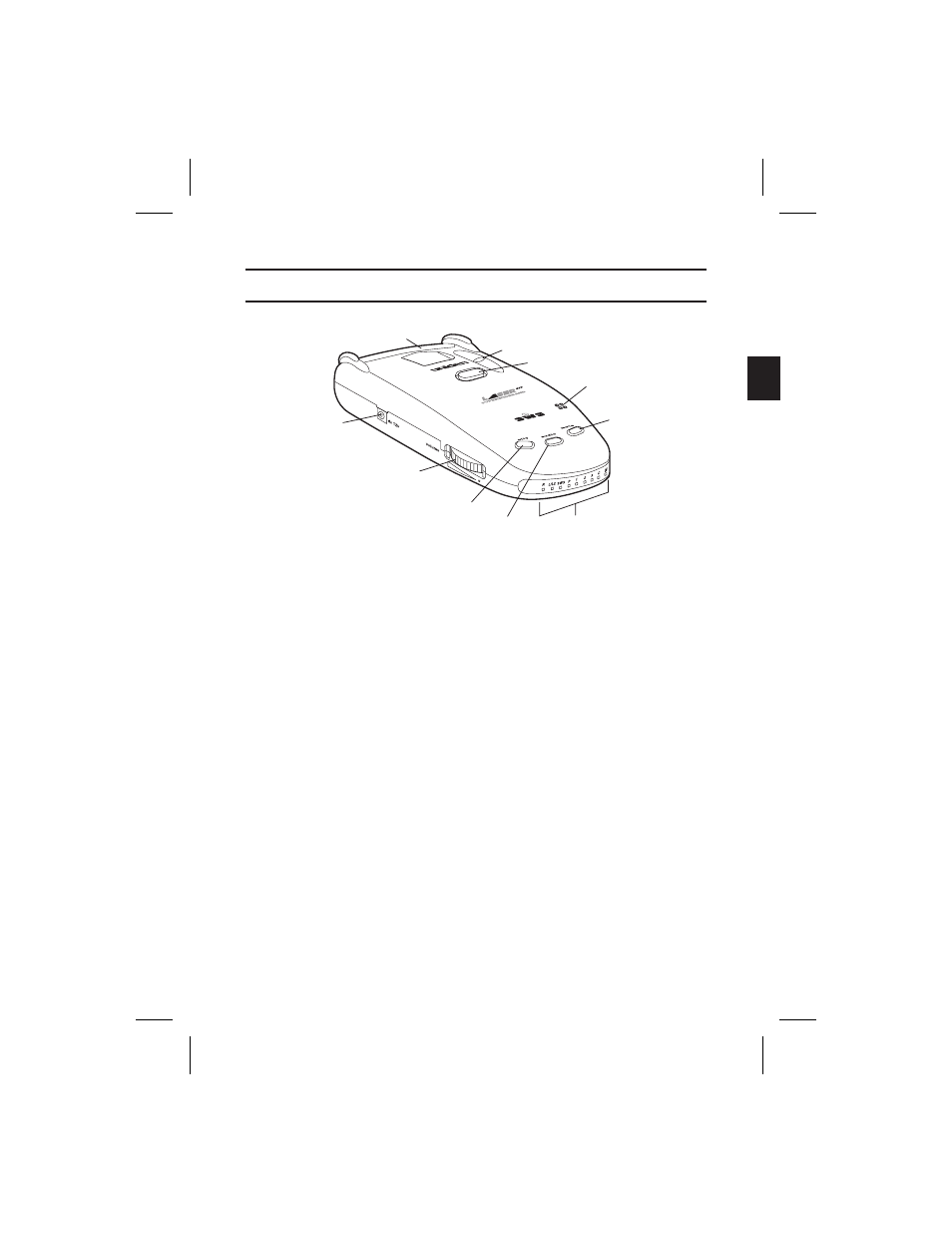 Controls and functions | Uniden LRD 737 User Manual | Page 10 / 26