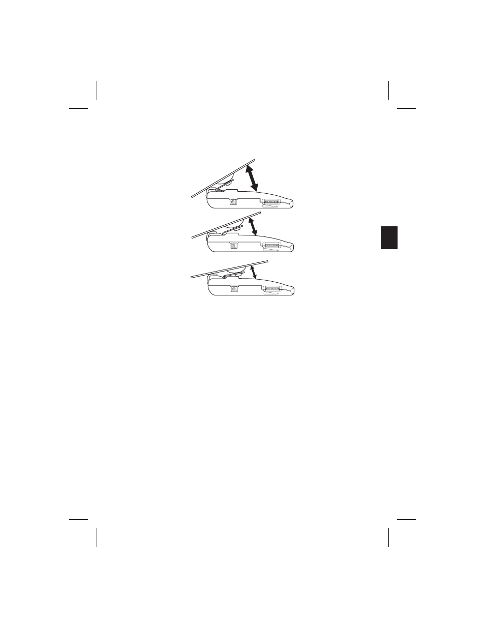 Adjusting the windshield mounting clip | Uniden LRD 737 User Manual | Page 14 / 26