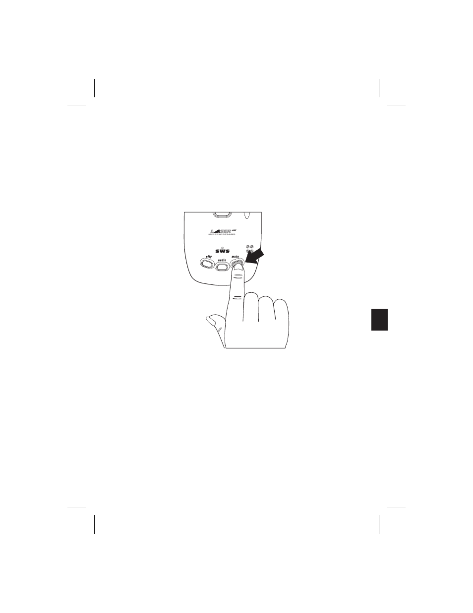 Visual alert only operation, Auto mute operation | Uniden LRD 737 User Manual | Page 20 / 26