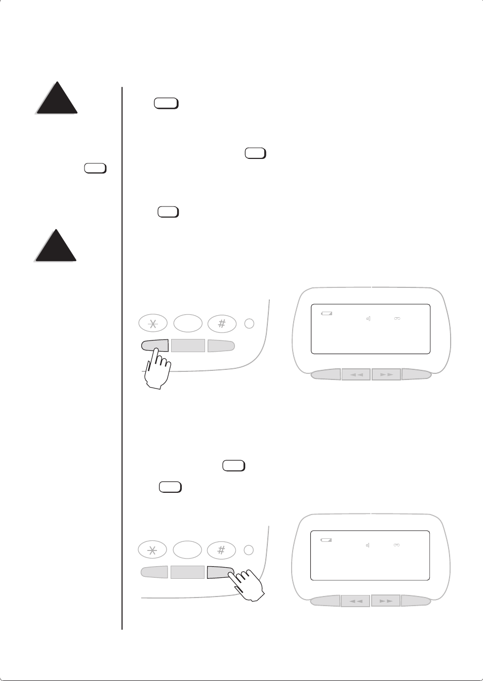 Mic mute, Hold, Using mute | Using flash, Using hold | Uniden FP 107 User Manual | Page 12 / 28