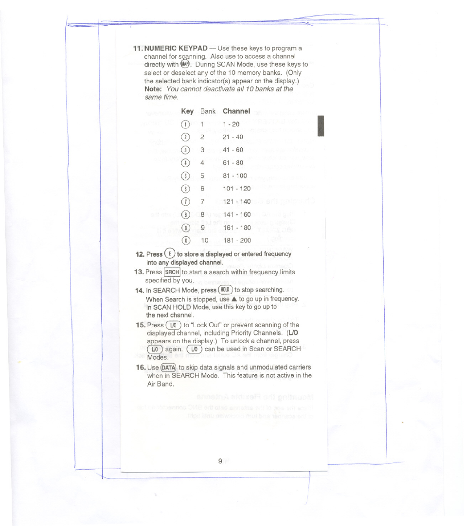 Uniden UBC220XLT User Manual | Page 11 / 30