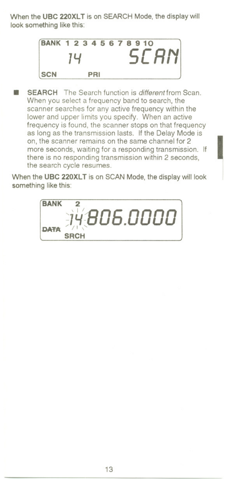 Uniden UBC220XLT User Manual | Page 15 / 30