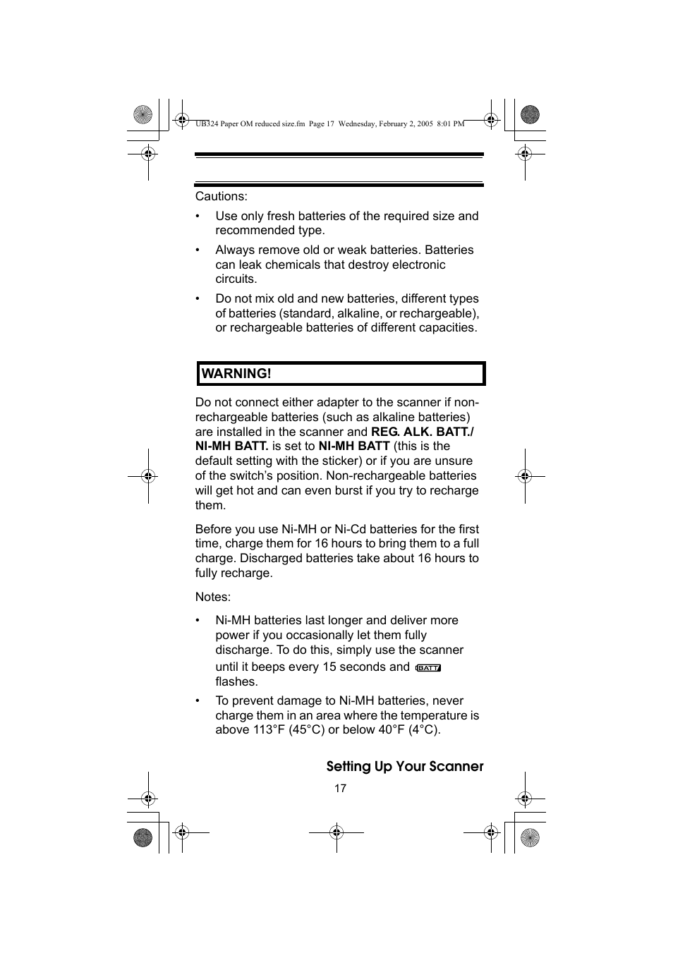 Uniden UBC92XLT User Manual | Page 17 / 52