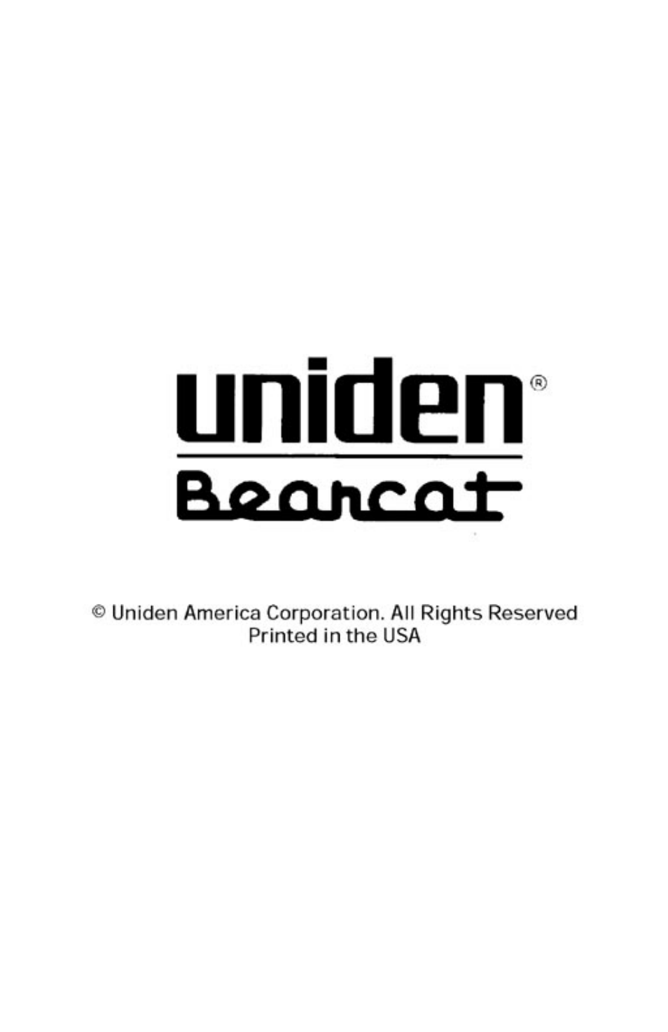 Uniden BC80xlt User Manual | Page 32 / 32