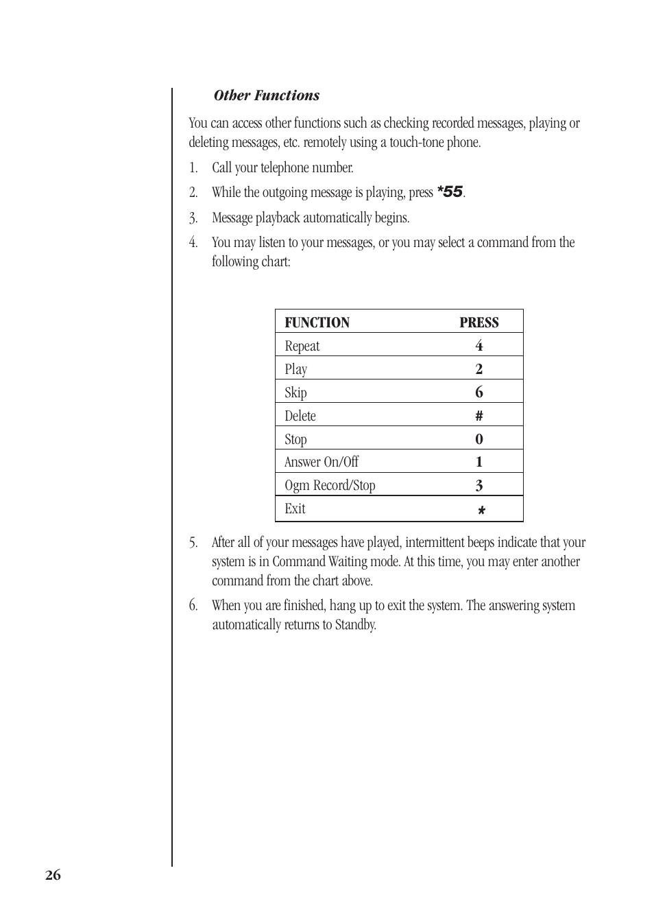 Uniden DS73 User Manual | Page 30 / 36