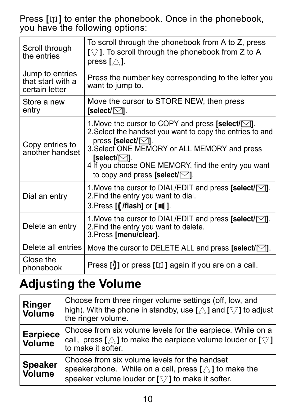 Adjusting the volume | Uniden DCX730 Series User Manual | Page 11 / 20