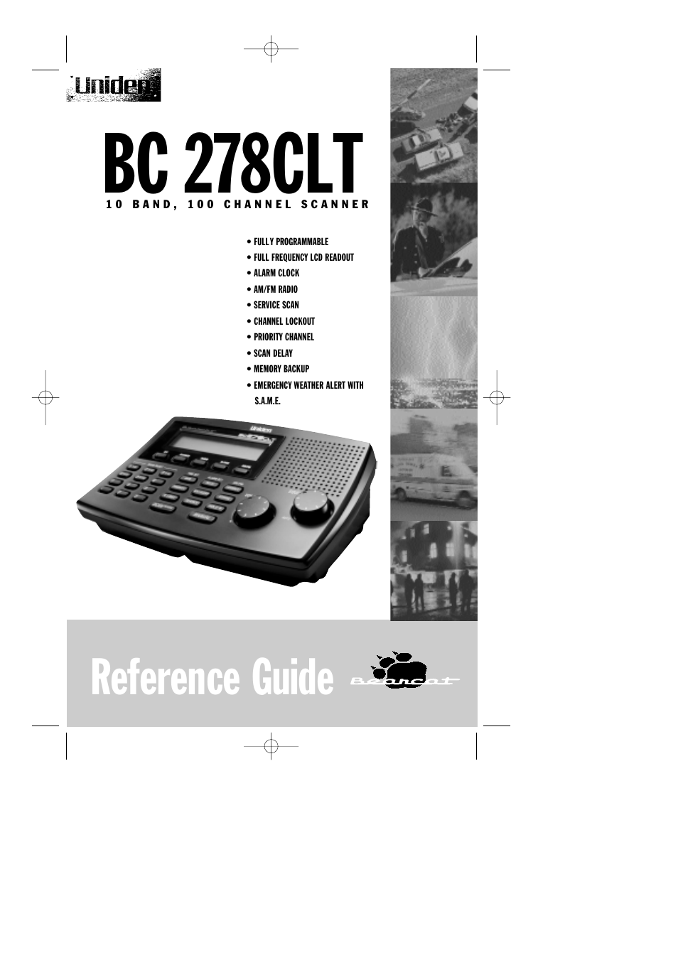 Uniden BC 278CLT User Manual | 44 pages