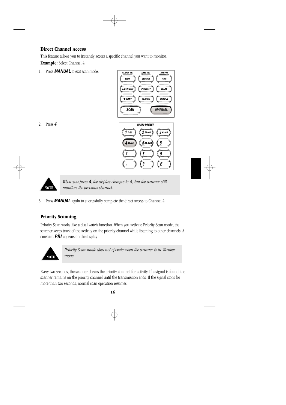 Uniden BC 278CLT User Manual | Page 19 / 44