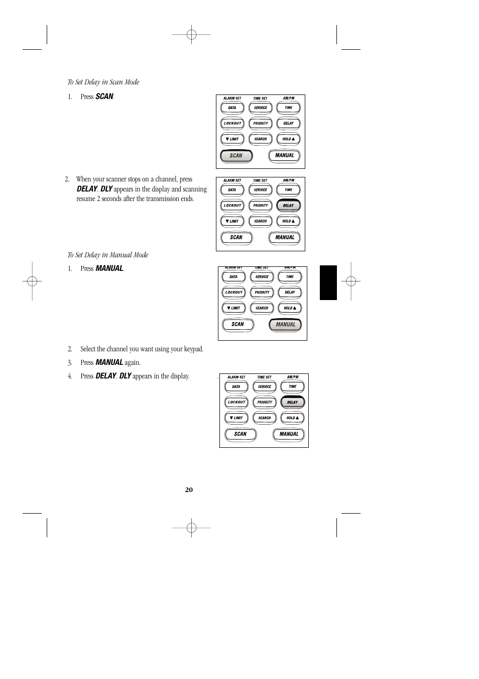 Uniden BC 278CLT User Manual | Page 23 / 44