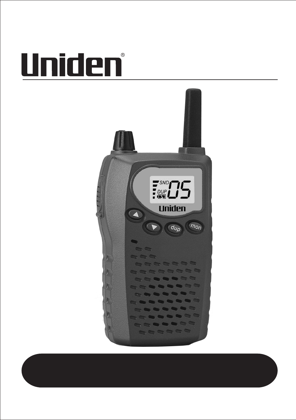 Uniden UH037 User Manual | 11 pages