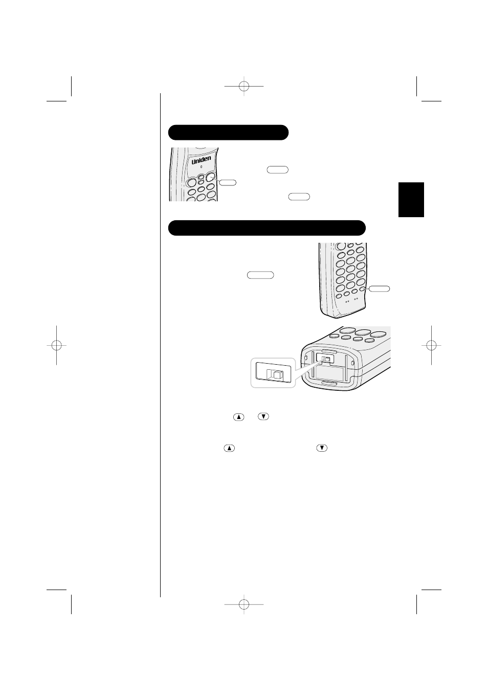 13 ringer tone/volume, Handset earpiece volume | Uniden EXS 2010 User Manual | Page 15 / 28