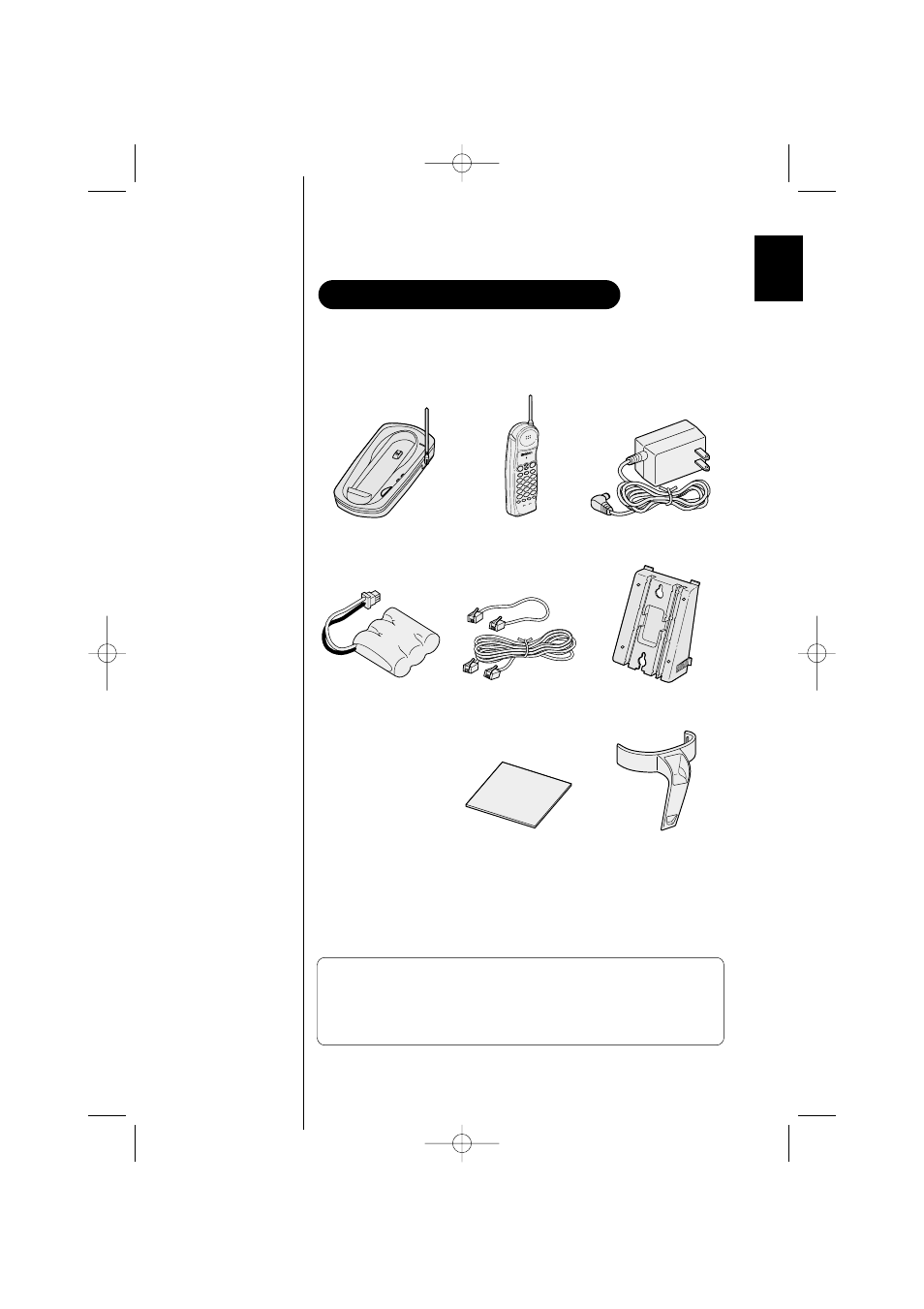 Checking the package contents, Uniden parts department | Uniden EXS 2010 User Manual | Page 5 / 28