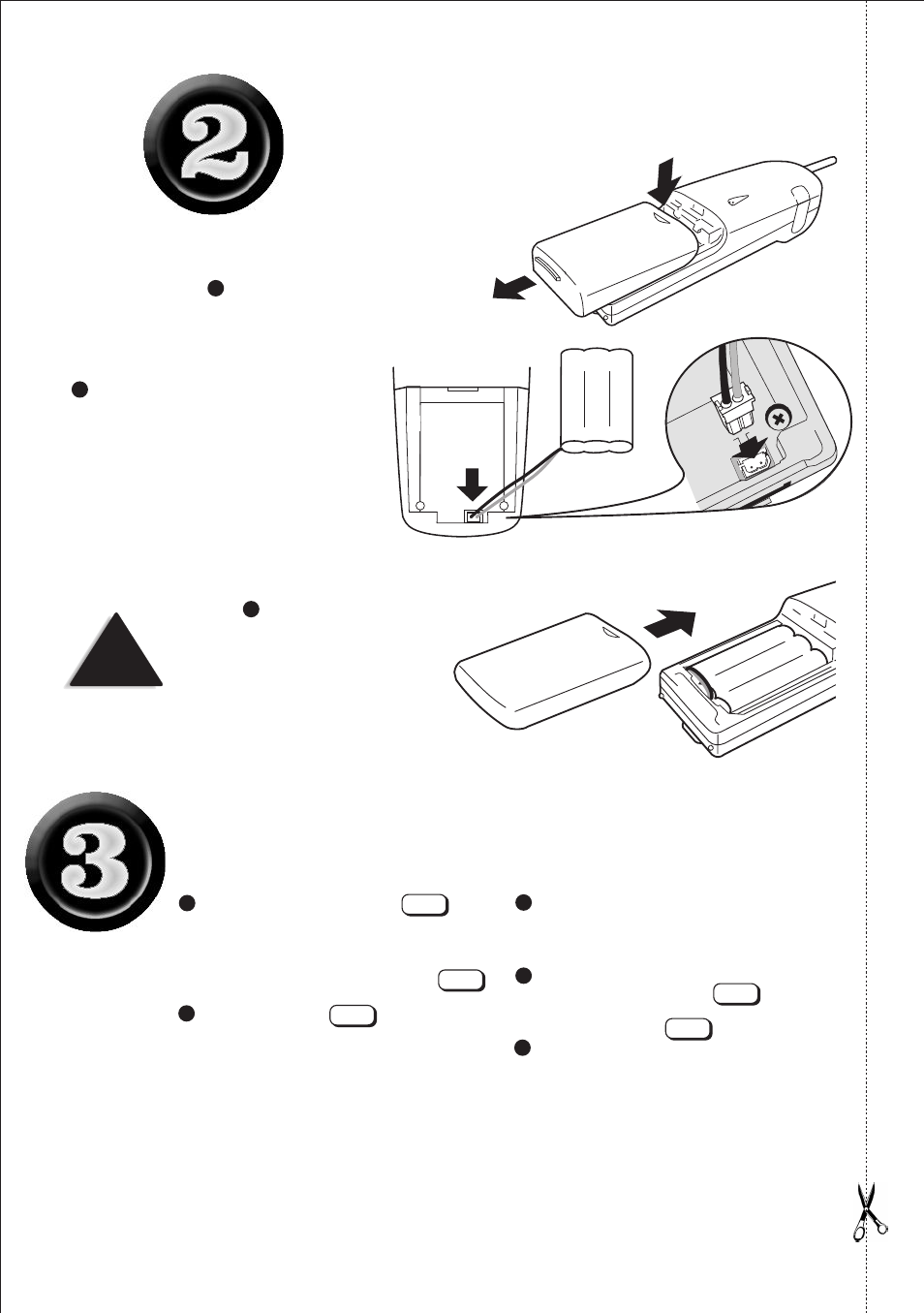 Storing a number, Making a call, Answering a call | Installing the handset battery | Uniden DS 815 User Manual | Page 4 / 25