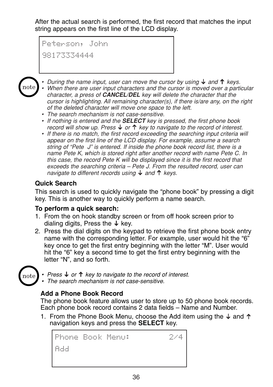 Quick search | Uniden UIP300G User Manual | Page 38 / 77