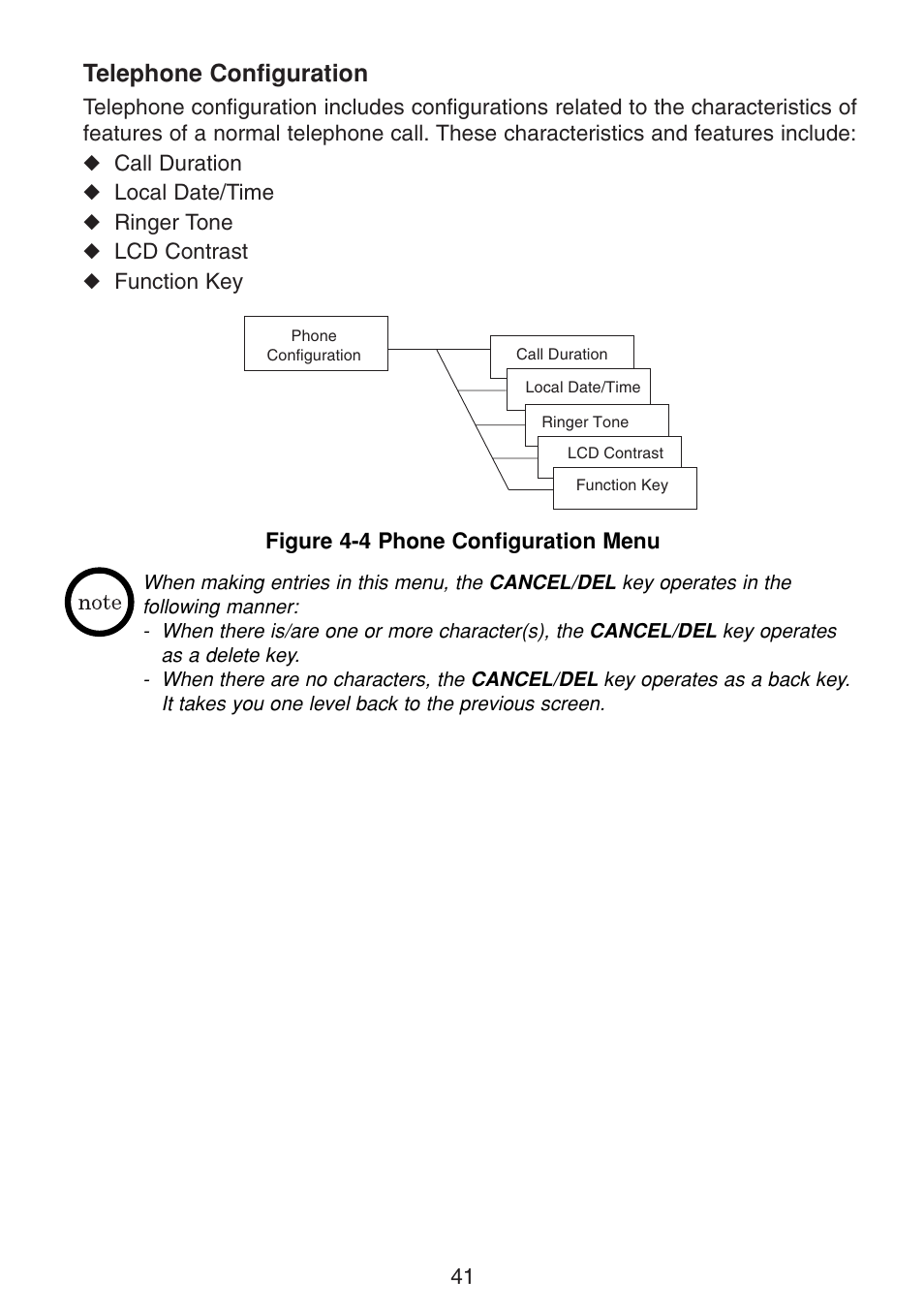 Telephone configuration | Uniden UIP300G User Manual | Page 43 / 77