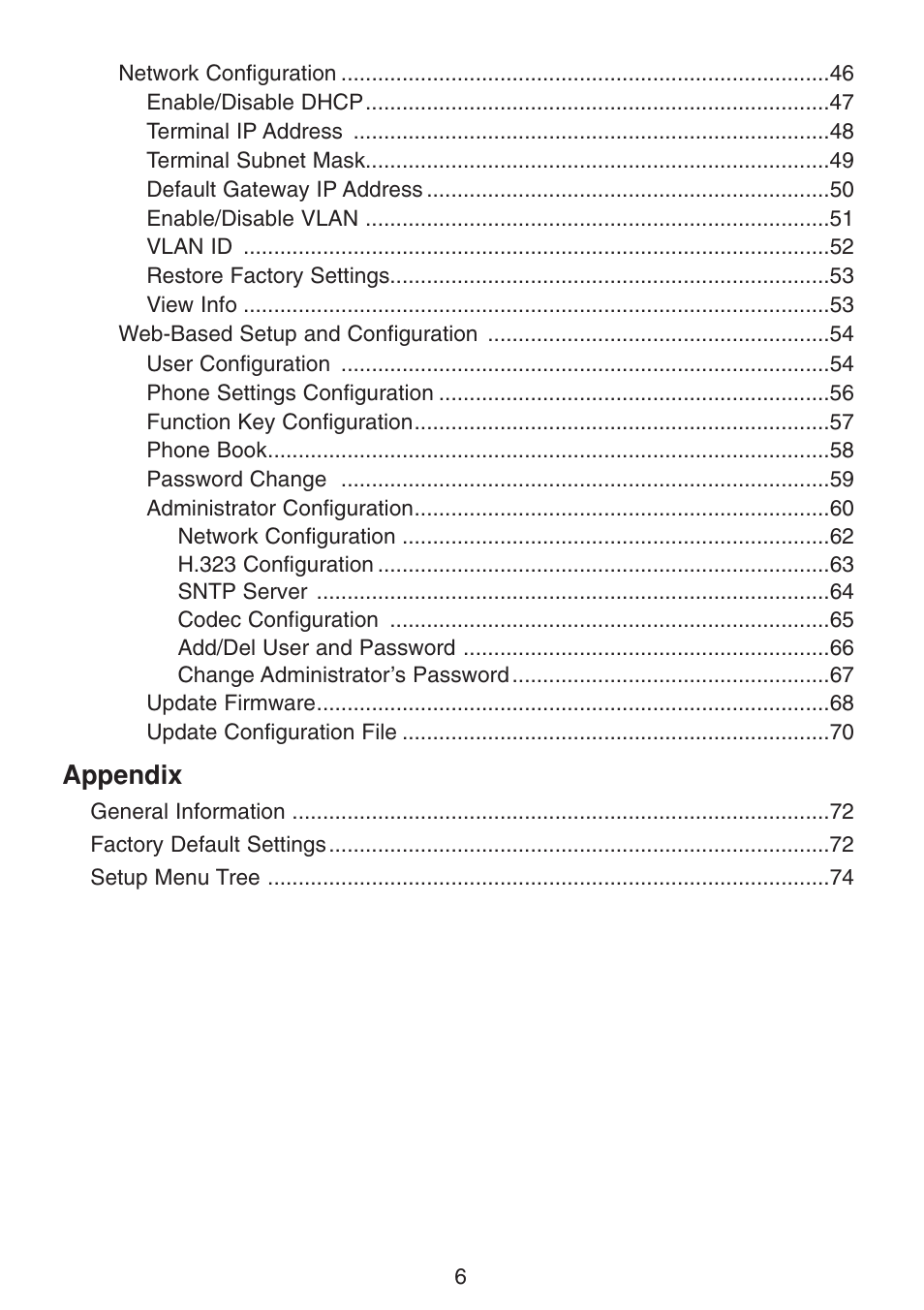 Appendix | Uniden UIP300G User Manual | Page 8 / 77