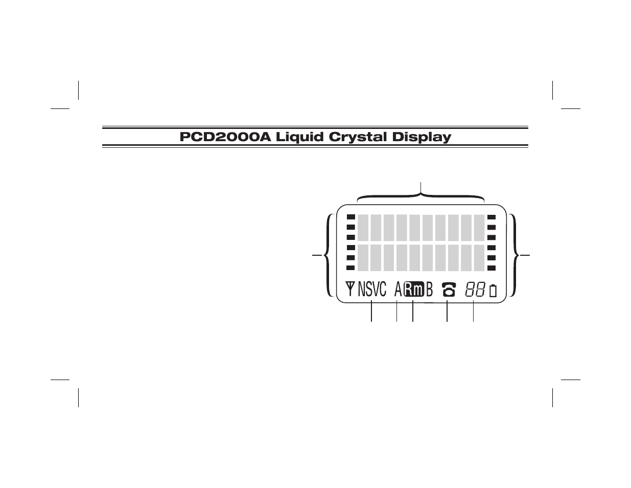 Pcd2000a liquid crystal display | Uniden PCD1087 User Manual | Page 4 / 41