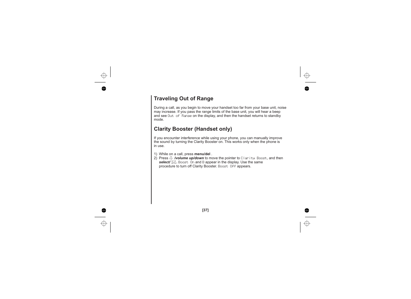 Uniden WDECT 2345+1 User Manual | Page 38 / 92