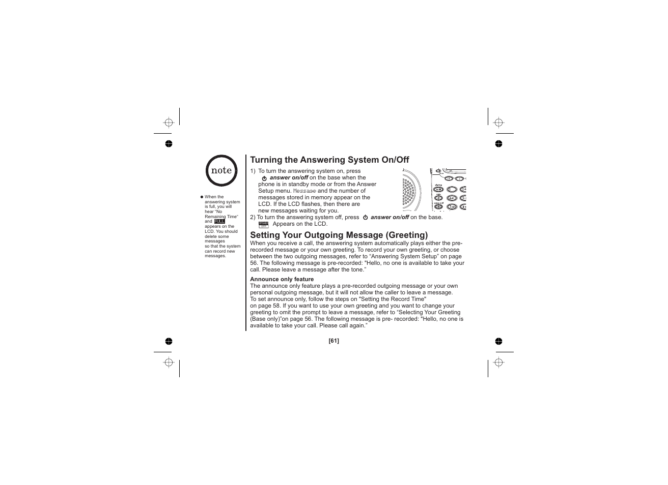 Uniden WDECT 2345+1 User Manual | Page 62 / 92
