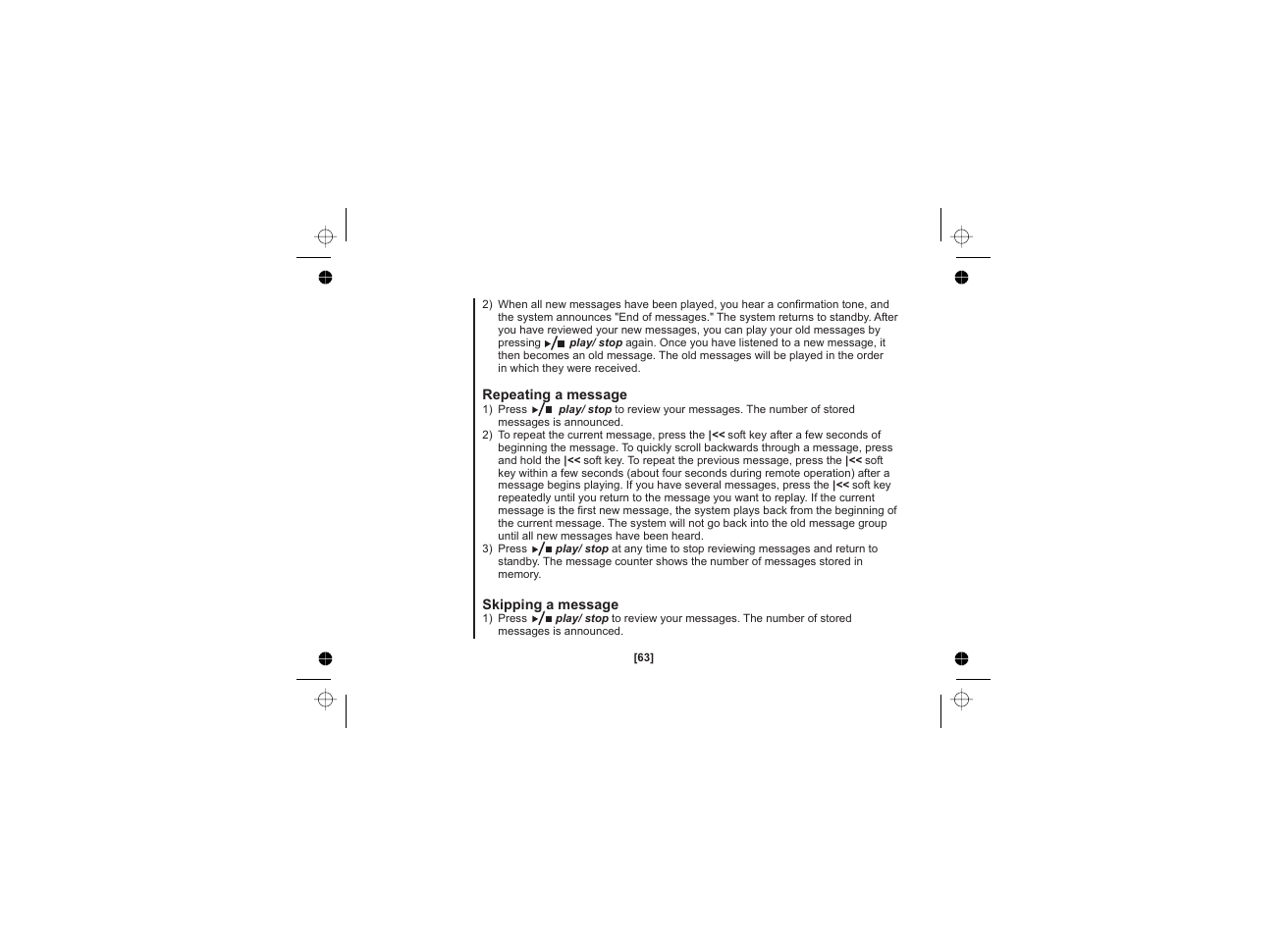Uniden WDECT 2345+1 User Manual | Page 64 / 92