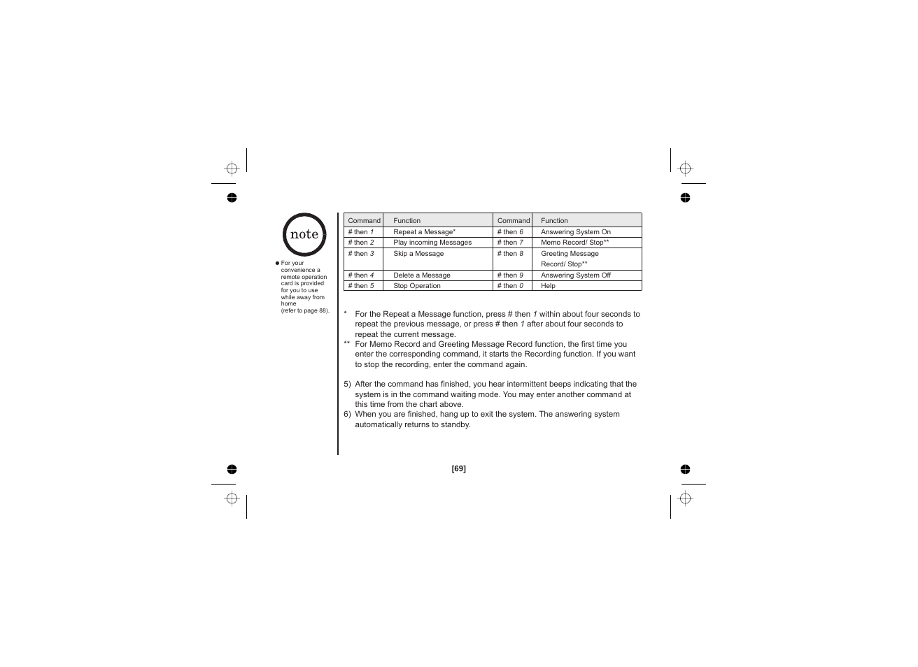 Uniden WDECT 2345+1 User Manual | Page 70 / 92