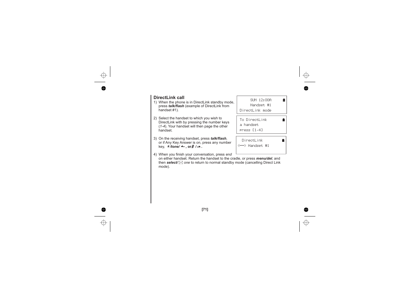 Uniden WDECT 2345+1 User Manual | Page 72 / 92